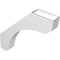 Ekena Millwork 5 1/2-in. W x 36-in. D x 36-in. H Legacy Architectural Grade PVC Knee Brace BRCP055X36X36LEC - alternate 3
